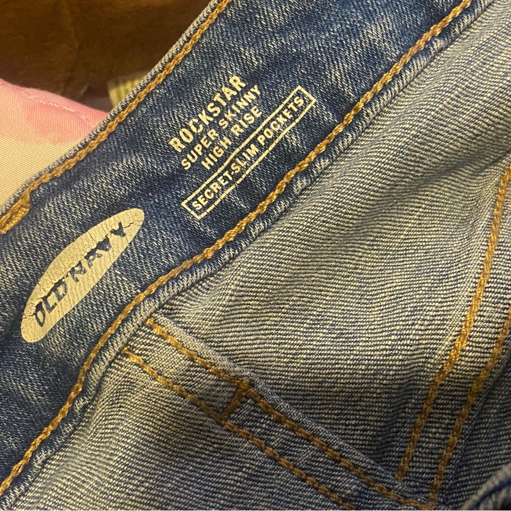 Old Navy Blue Skinny Jeans Classic Style